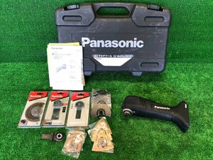Panasonic パナソニック EZ46A5 充電式 マルチツール 14.4V/18V 切断機 多目的 替刃 アタッチメント付き 電動工具 ブラック コードレス
