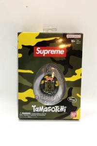 代官山)Supreme x BANDAI. 23SS Tamagotchi シュプリーム たまごっち カモフラ ボックスロゴ オリーブ×イエロー