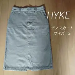 HYKE      チノスカート　サイズ2