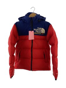 GUCCI◆NUPTSE/ヌプシダウンジャケット/XXS/ナイロン/RED/663733