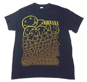 新品★GILDAN★NIRVANA★ニルヴァーナ★Tシャツ★カートコバーン★M★ブラック