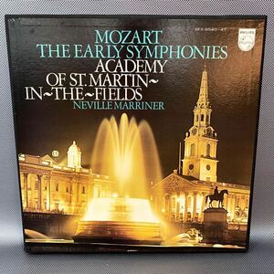 LP レコード 8枚組 モーツァルト 初期交響曲全集 ネヴィル・マリナー MOZART THE EARLY SYMPHONIES ACADEMY OF ST.MARTIN SFX-9540 ■RL105