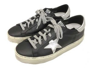 ゴールデングース GOLDEN GOOSE DEUXIEME CLASSE SNEAKERS HI STAR スニーカー 39 ブラック シューズ 靴 レディース