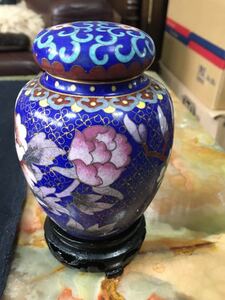 中国 紋花 器 古玩 中国美術 花瓶 一輪挿し 花瓶 染付 鉄器