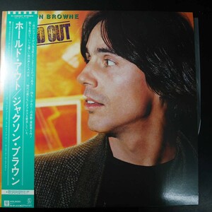 アナログ ● 邦盤～帯あり～Jackson Browne Hold Out レーベル:Asylum Records P-10840Y