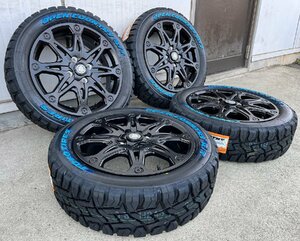 ハイゼットジャンボ バン カーゴ トラック タイヤホイール トーヨー オープンカントリーRT 165/60R15 15インチ MUD-X ホワイトレター