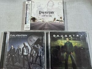 DAUGHTRYドートリー オリジナルアルバムCD3枚セット「LEAVE THIS TOWN」「BREAK THE SPELL」「DAUGHTRY」