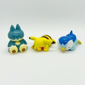 TOMY うたたね はつゆめ ポケモンフィギュア ゴンべ ピカチュウ ポッチャマ ３体セット レア ポケットモンスター モンコレ