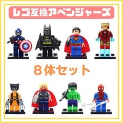 LEGO レゴ マーベル ヒーローズ アベンジャーズ 8体 フィギュア 1633