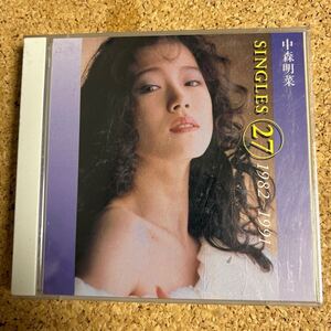 中森明菜 / SINGLES 27 1982〜1991 シングルス / 2枚組 CD 中古