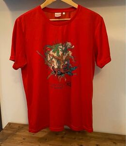 【送料無料】MARVELマーベル　スパイダーマン　メンズ Tシャツ 古着半袖　XLサイズ