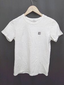 ◇ SOUAIRE ソアール 半袖 Tシャツ カットソー サイズS ホワイト レディース P