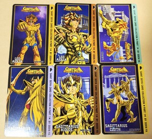 聖闘士星矢　アイオロス　アイオリア　カード　 おでん屋 CARD セイントセイヤ saint seiya 黄金聖闘士