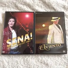 瀬奈じゅんさんDVD2本セット「SENA!」「ELVIENTO」