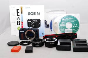 ◇Canon キャノン EOS-M ROM改造品 Magic Lantem改造品 付属品多数