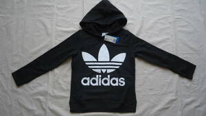 adidas Women CE2408 Trefoil Pullover Hoodie 黒 XS 半額 50%off アディダス 女性用 プルオーバーパーカー 三つ葉