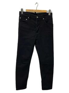 DSQUARED2◆TWIST ZIP JEAN/ストレートパンツ/46/コットン/BLK