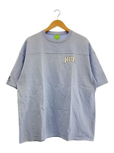 HUF◆Tシャツ/XL/コットン/BLU/無地