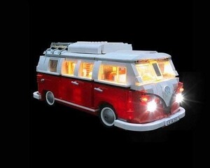 MOC LEGO レゴ クリエイター 10220 互換 フォルクスワーゲン T1 キャンパーヴァン LED ライト キット DL114