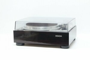 簡易動作確認済 DENON ターンテーブル DP-59L デノン レコードプレーヤー オーディオ 念のため現状品 5-D044/1/160