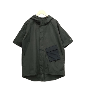 WC652E9 ほぼ未使用 OAKLEY オークリー 撥水 FGL CPN SECTOR SS JACKET 1.0 セクター 半袖 ジャケット Mサイズ ブラック FOA403549 /26