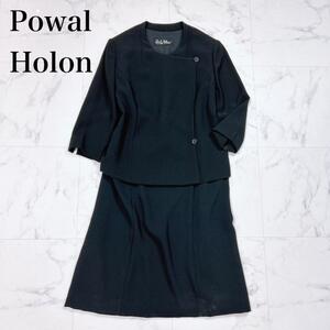 ■ Powal Holon パウエルホロン ブラックフォーマル ワンピース ブラック 黒 レディース 大きいサイズ サイズ 13号 XL