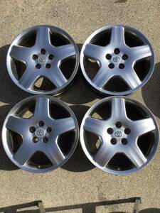 TOYOTA 30セルシオ純正アルミホイール 18×7.5J+45 114.3-5H 中古品4本