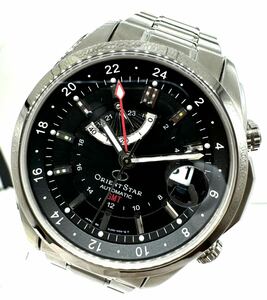 ORIENT Orient Star オリエントスター GMT SDJ00001B0 WZ0011DJ DJ00-C0 SS メンズ 自動巻 黒文字盤