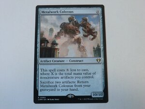 MTG 美品 【金属製の巨像】 （レア） 統率者マスターズ CMM 英 3枚迄