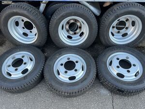 スタッドレス　195/75R15 109/107N LT ブリヂストン BLIZZAK W989 2023年製　　195/75/15 THD 15×5J ダイナ　6本値段