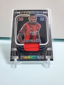 【ラファエル　レオン(ACミラン)】2023-24 PANINI OBSIDIAN SOCCER HOBBY 199枚限定メモラビリアカード