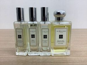 ◯営HM029-A6T60【埼玉発】Jo MALONE 香水4種まとめ売り ライム バジル&マンダリン バジル&ネロリ ブラックベリー&ベイ 現状品