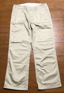 visvim chino pants ビズビム ビズヴィム チノパンツ ベージュ 