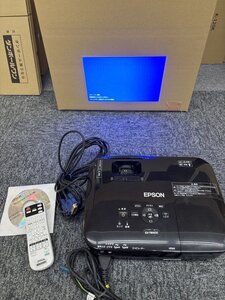 161986◎EPSON エプソン LCD プロジェクター EH-TW400 ブラック 映像機器 付属品有り