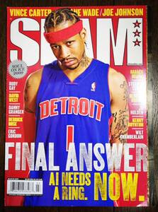 2009 March SLAM MAGAZINE #125 ALLEN IVRSON / スラム 雑誌 アレン アイバーソン Jordan, Nike, Adidas NBA Basketball