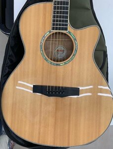 【中古品】MORRIS R-021　NAT　エレアコ　保証書　専用ソフトケース付　　(管理番号：060112）