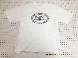 HELSINKI ヘルシンキ プリント お土産 スーベニア 半袖Tシャツ