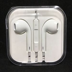 新品未使用 ★3.5mmプラグイヤホン★マイク機能付き★iPhone6/6s以前★イヤフォン Apple非純正互換品　リモート会議