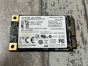 Lite-On LMT-256M6M - 256GB 6Gb/S MSATA MLC Solid State SSD