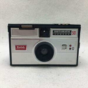 Kodak INSTAMATIC CAMERA 50 コダック インスタマチック50 カートリッジ式フィルム 126フィルム コンパクトカメラ ジャンク品 ／ 04-00741