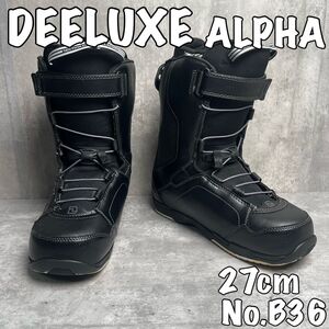 DEELUXE ALPHA メンズ　スノーボード　ブーツ　27cm B36