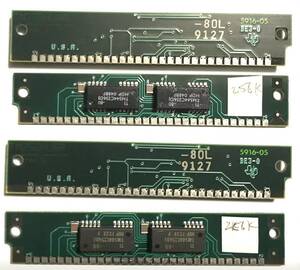 30pin SIMM 256kB（80ns） ４枚セット 中古・完動品