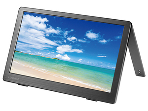 ◆新品未開封 IODATA 13.3型モバイルディスプレイ LCD-CF131XDB-M [ADSパネル/フルHD/非光沢/スタンド搭載/PS4,Switch,在宅ワーク] 3年保証