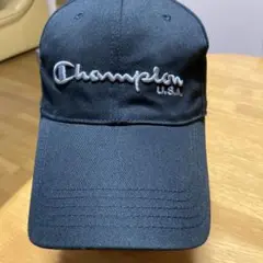 Champion ブラック ベースボールキャップ