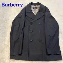 ✨美品✨バーバリー　Burberry  コート　ノバチェック　ブラック　Mサイズ