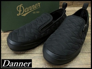 送無 新品 Danner ダナー 23AW D825003 オレゴン スリップ DC 軽量 難燃 撥水 加工 キルティング スリッポン シューズ キャンプ 黒 28.0 ②