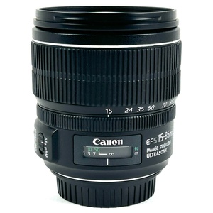 キヤノン Canon EF-S 15-85mm F3.5-5.6 IS USM 一眼カメラ用レンズ（オートフォーカス） 【中古】