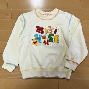 可愛い★ミキハウス★トレーナー 110 レア レトロ