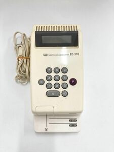 1円スタート MAX 電子チェックライター マックス EC-310 チェックライター ELECTRONIC 1120c