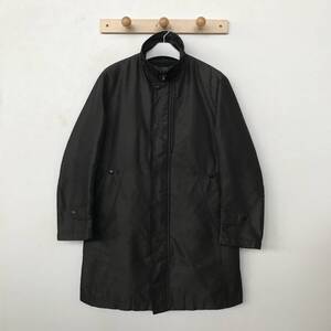 D’URBAN W560530-99 ダーバン メンズ ダウンライナー付き フルジップコート シャドーストライプ柄 美品 size S